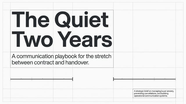 The quiet two years after someone buys