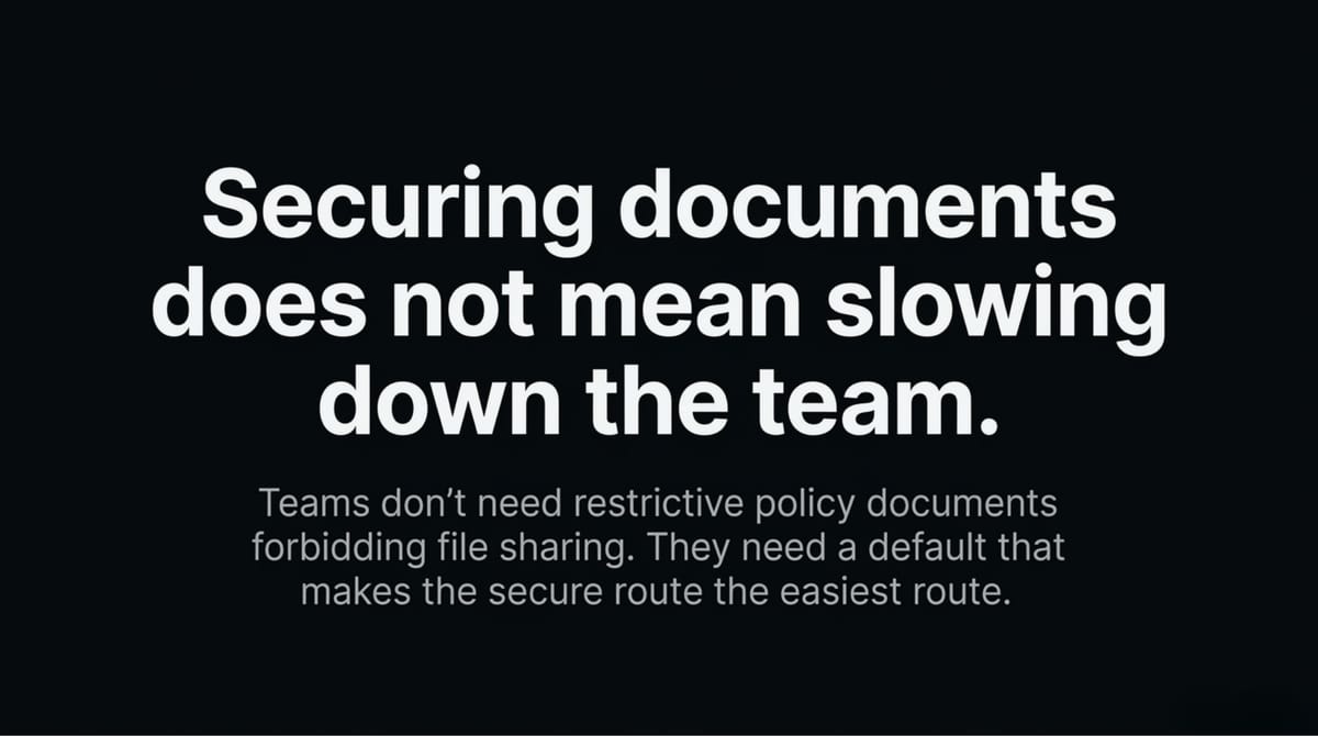 Your buyer's contract doesn't belong in a chat thread