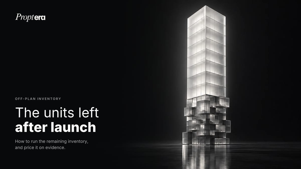 The units left after launch: how to run the tail of a project